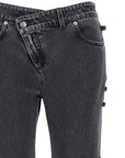 Alexander McQueen Alexander McQueen Jeans Asymmetric Closure