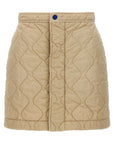 Burberry Burberry Quilted Nylon Skirt