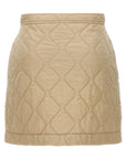 Burberry Burberry Quilted Nylon Skirt