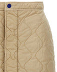 Burberry Burberry Quilted Nylon Skirt
