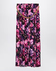 Balenciaga Balenciaga Long pleated floral skirt
