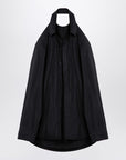 Balenciaga Balenciaga Black suspended shirt effect dress