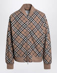 Burberry Burberry Check pattern zipped cardigan