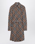 Burberry Burberry Check wool blend chemise dress