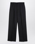 Burberry Burberry Grey wool trousers with darts
