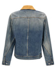 Alexander McQueen Alexander McQueen Suede Denim Jacket