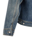 Alexander McQueen Alexander McQueen Suede Denim Jacket