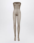 Saint Laurent Saint Laurent Brown tights jumpsuit