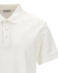 Burberry Burberry Logo Embroidery Polo Shirt