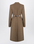 Burberry Burberry Beige single-breasted wool coat