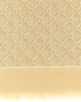 Gucci Gucci Gg Lamé Shawl