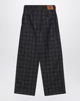 Burberry Burberry Indigo jeans in Check pattern denim