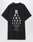 Balenciaga Balenciaga Optical black oversized T-shirt