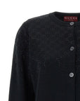 Gucci Gucci Gg Crystal Cardigan