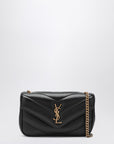 Saint Laurent Saint Laurent LouLou mini black leather bag
