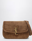 Saint Laurent Saint Laurent Borsa Solferino medium in suede Caramel Cognac