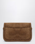 Saint Laurent Saint Laurent Borsa Solferino medium in suede Caramel Cognac