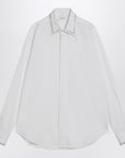 Alexander Mcqueen Alexander McQueen White cotton shirt with studs