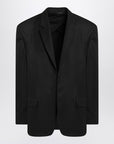 Balenciaga Balenciaga Single-breasted jacket black in wool