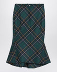 Alexander Mcqueen Alexander McQueen Flared skirt in wool tartan