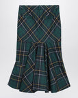 Alexander Mcqueen Alexander McQueen Flared skirt in wool tartan