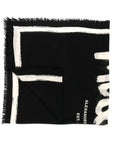 Alexander Mcqueen Alexander McQueen Scarfs Black