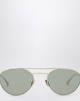 Saint Laurent Saint Laurent SL 97 gold/green sunglasses