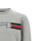 Gucci Gucci Web Ribbon And Horsebit Sweatshirt