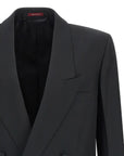 Gucci Gucci Double-breasted Technical Panama Blazer