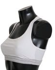 Dolce & Gabbana Elegant White Stretch Sport Bra