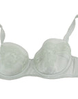 Dolce & Gabbana Elegant Floral Lace Silk Bra