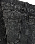 Balenciaga Balenciaga Wide Leg Jeans