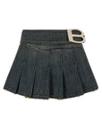 Balenciaga Balenciaga Buckle Pleated Skirt