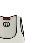 Gucci Gucci Incrocio Gg Tank Top