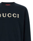Gucci Gucci Logo Embroidery Sweatshirt