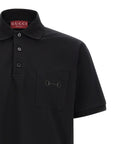 Gucci Gucci Morsetto Embroidery Polo Shirt