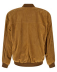 Saint Laurent Saint Laurent Suede Bomber Jacket