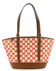 Gucci Gucci Small Woven Shopping Bag