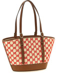 Gucci Gucci Small Woven Shopping Bag