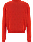 Gucci Gucci Openwork Gg Cardigan