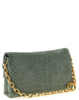 Gucci Gucci Gg Large Suede Shoulder Bag