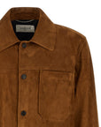 Saint Laurent Saint Laurent Suede Overshirt