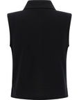 Saint Laurent Saint Laurent Cassandre Embroidered Polo Shirt