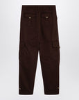 Moschino Moschino Brown wide cargo trousers