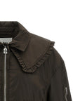 Ganni Ganni Duchesse Nylon Bomber Jacket