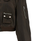 Ganni Ganni Duchesse Nylon Bomber Jacket