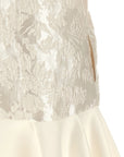 Ganni Ganni Satin Cloque Mini Dress