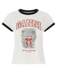 Ganni Ganni Printed T-shirt