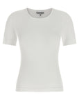 Ganni Ganni Logo Embroidery T-shirt