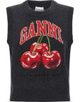 Ganni Ganni Cherry Vest